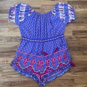 SPELL vintage sunset road romper/Playsuit